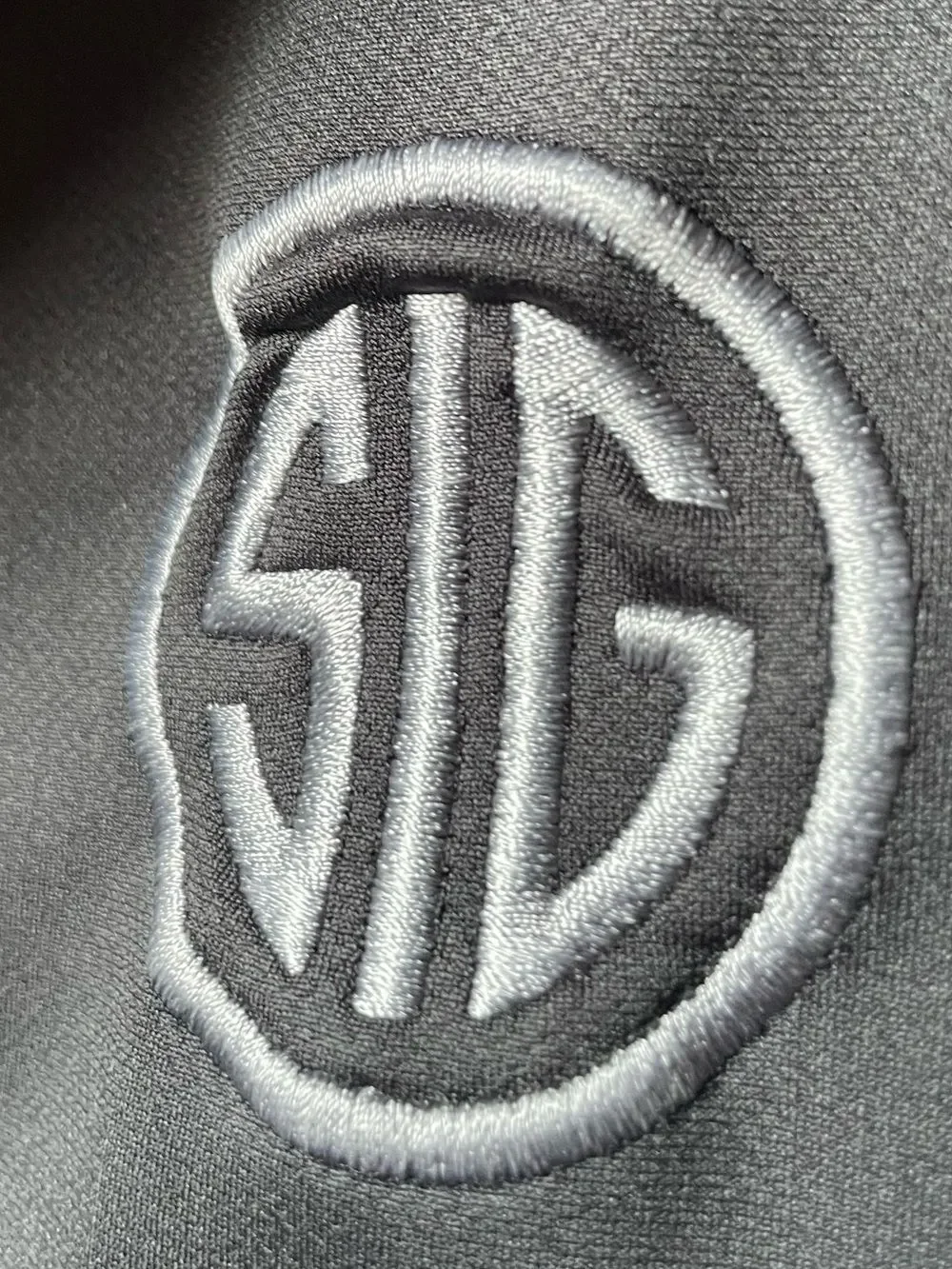 Nike Sri-Fit SIG Sauer Brand Black Quarter-Zip Performance Pullover (Size: Med)